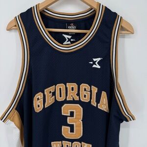 Vintage Stephan Marbury Georgia Tech‎ Jersey XL Mens Basketball Starbury 90s